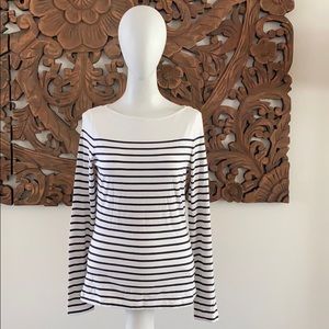H&M Striped Casual Top